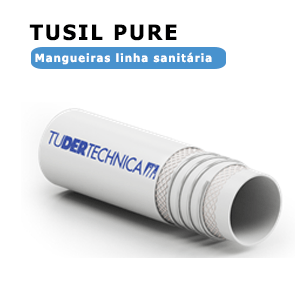 Mangueira TUSIL PURE • Mangueira para sucção e descarga para indústrias farmacêuticas, cosméticas e alimentícias.
